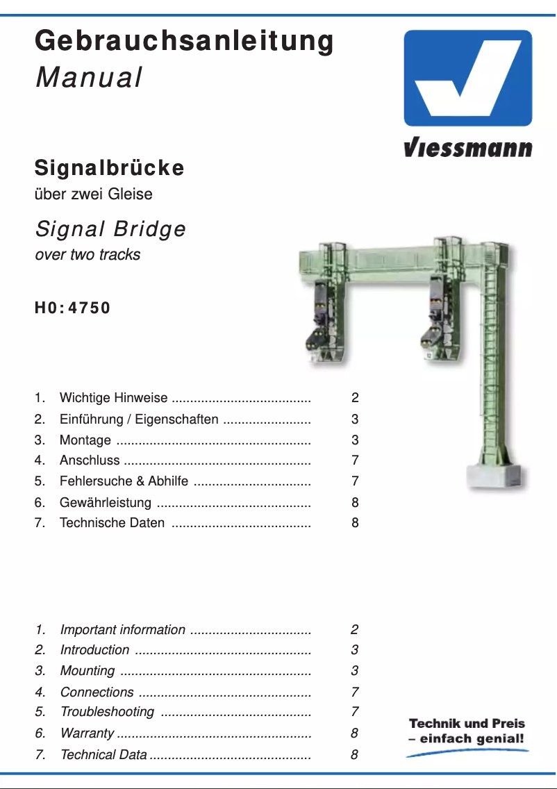 Page n°1 - Manuel utilisateur Viessmann 4750