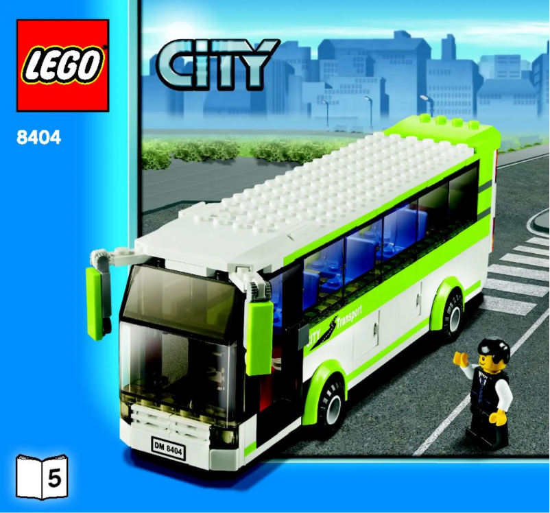 Page n°1 - Manuel utilisateur Lego City 8404