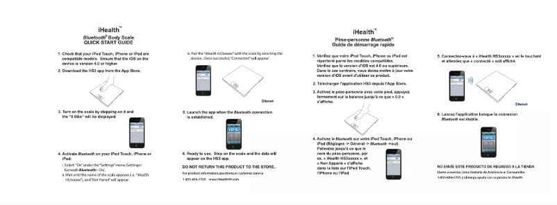 Image de la première page du manuel de l'appareil 102645