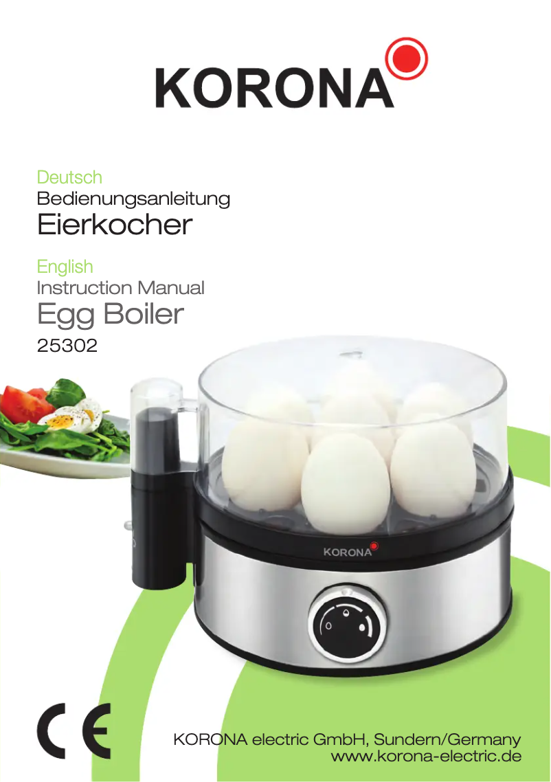 Page 1 de la notice Manuel utilisateur Korona 25302