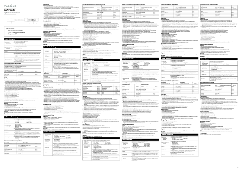 Image de la première page du manuel de l'appareil KATH108GY