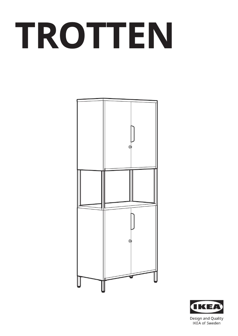 Image de la première page du manuel de l'appareil TROTTEN 404.748.36