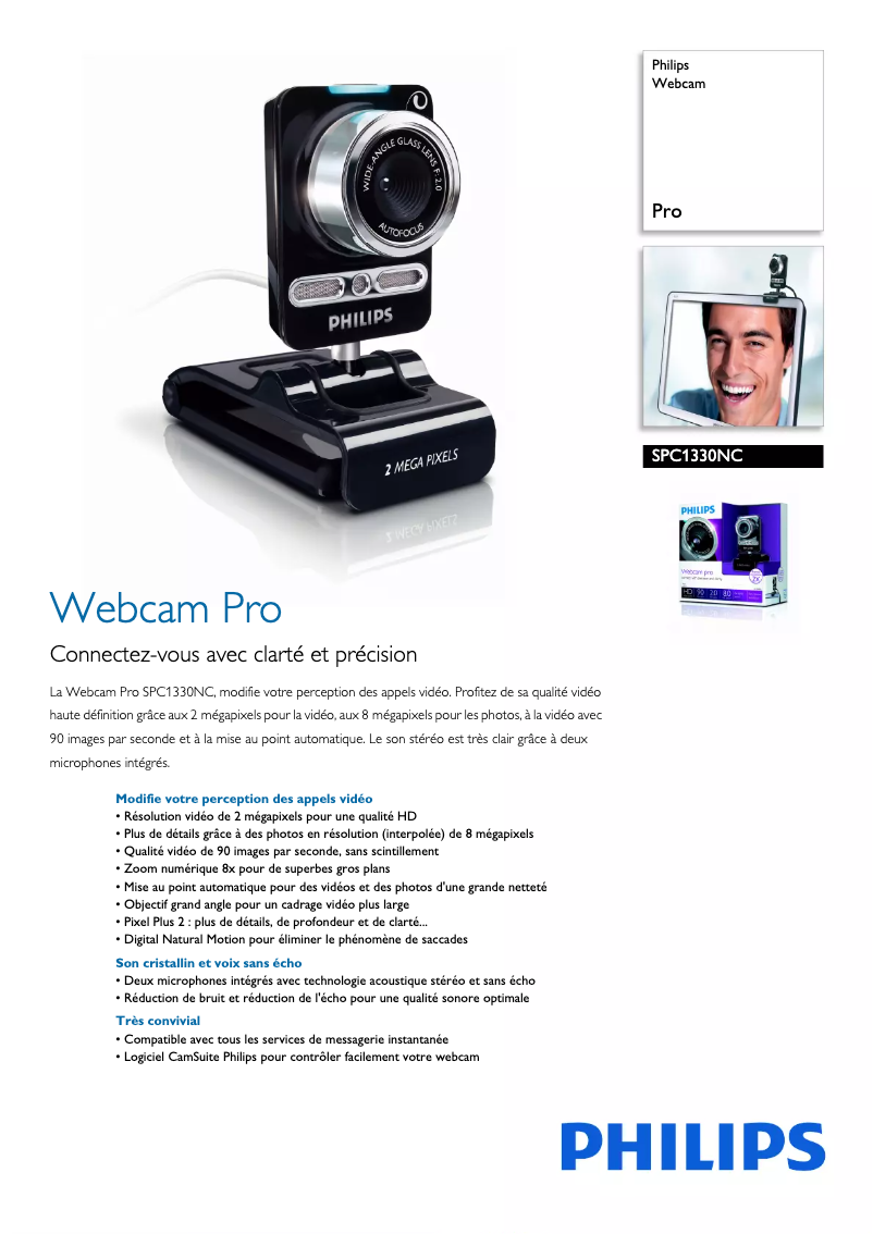 Image de la première page du manuel de l'appareil SPC1330NC