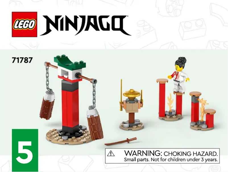 Image de la première page du manuel de l'appareil Ninjago 71787