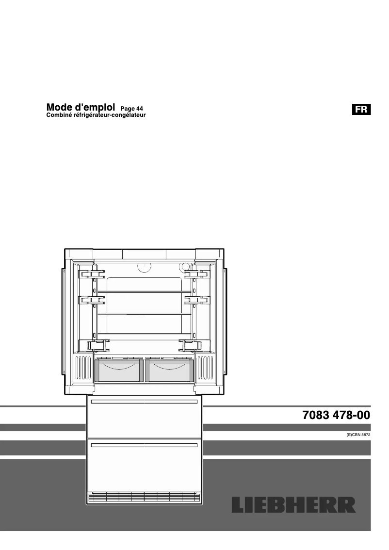 Page n°1 - Manuel utilisateur Liebherr ECBNe 8872