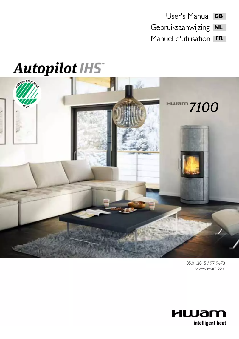 Page n°1 - Manuel utilisateur Hwam 7180