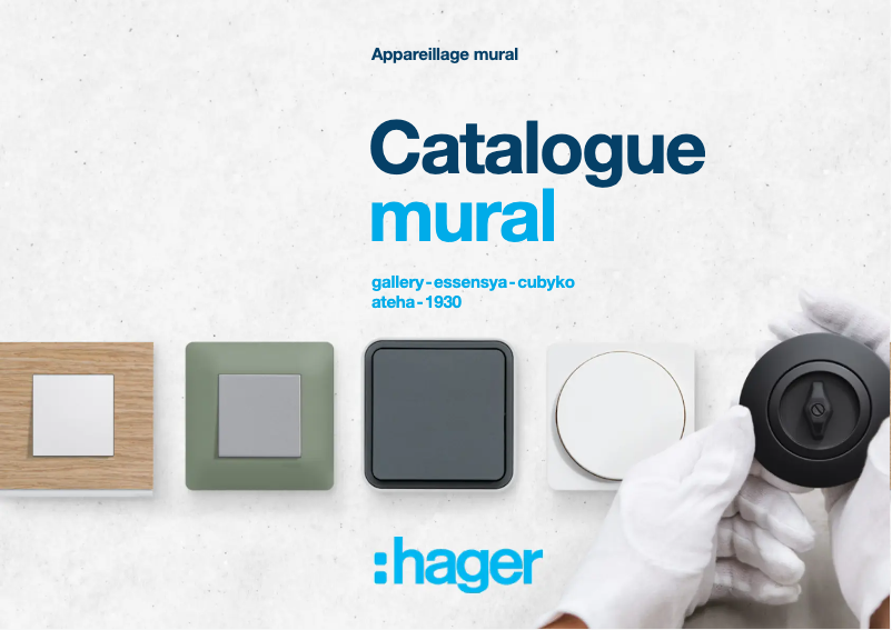 Page 1 de la notice Catalogue Hager WNA699