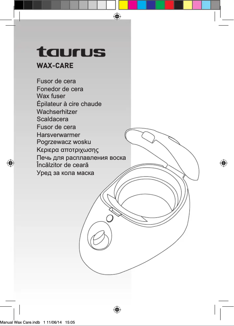 Page n°1 - Manuel utilisateur Taurus Wax-Care 993.001