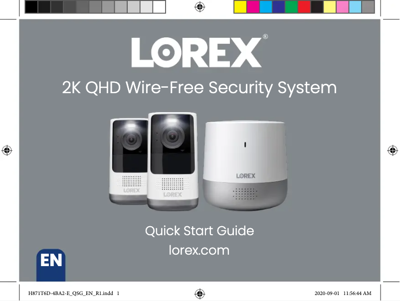 Página 1 del manual Manual de usuario Lorex H871T6D-4BA2-E