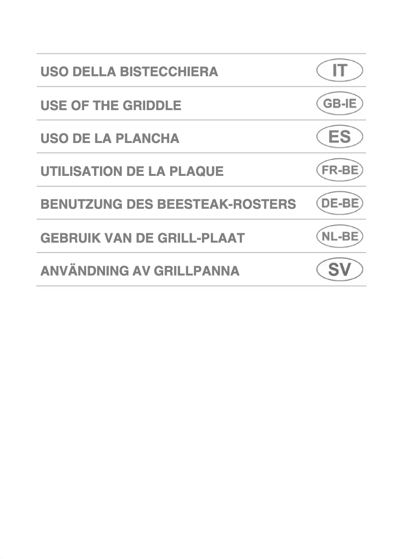 Page 1 de la notice Manuel utilisateur Smeg BB3679