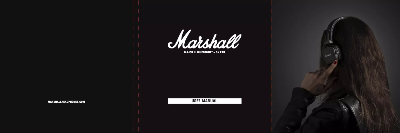 Page 1 de la notice Manuel utilisateur Marshall Major III Bluetooth