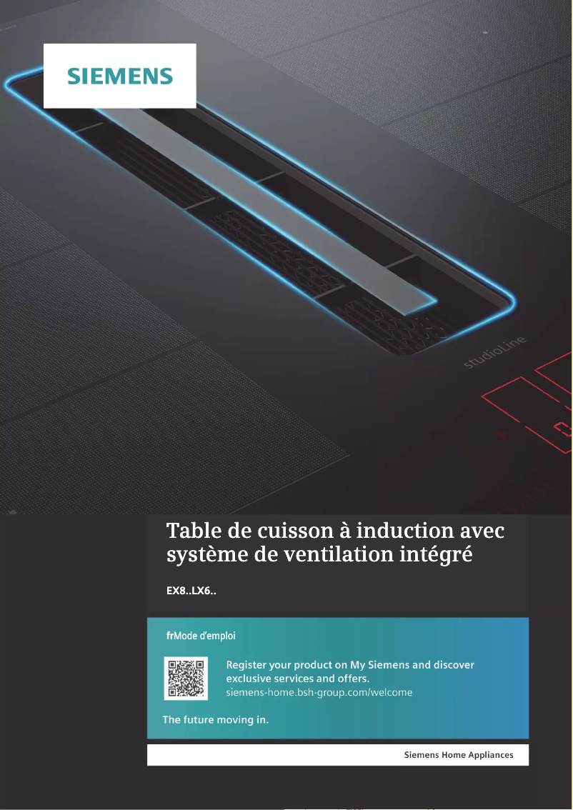 Page n°1 - Manuel utilisateur Siemens iQ700 EX875LX67E