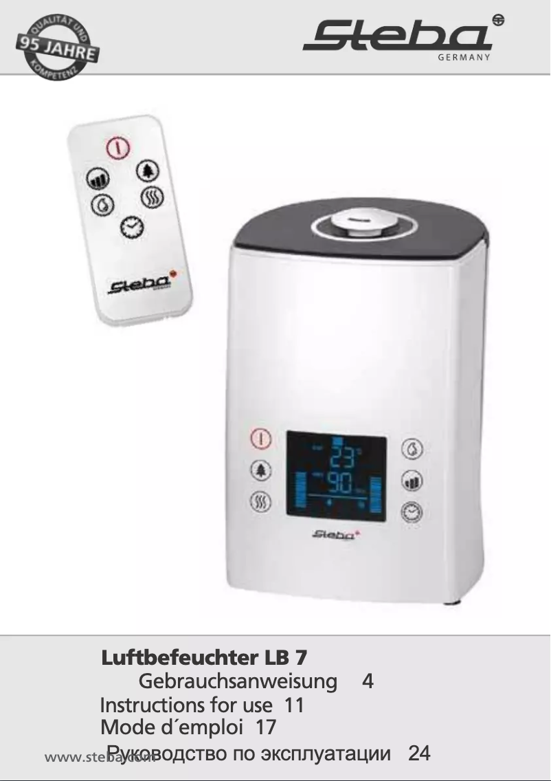 Image de la première page du manuel de l'appareil LB 7