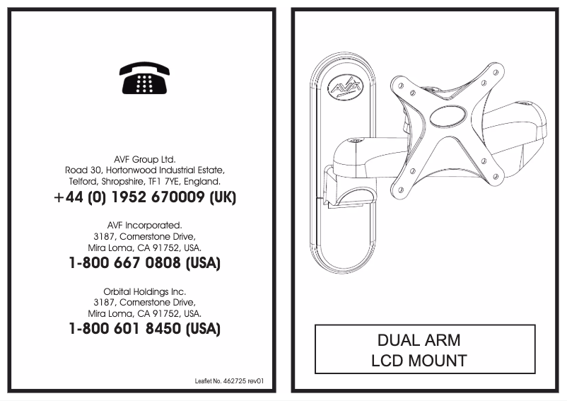Page 1 de la notice Manuel utilisateur AVF EPL004PB