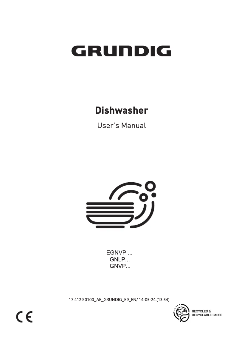 Page 1 de la notice Label énergétique Grundig GNVP4530