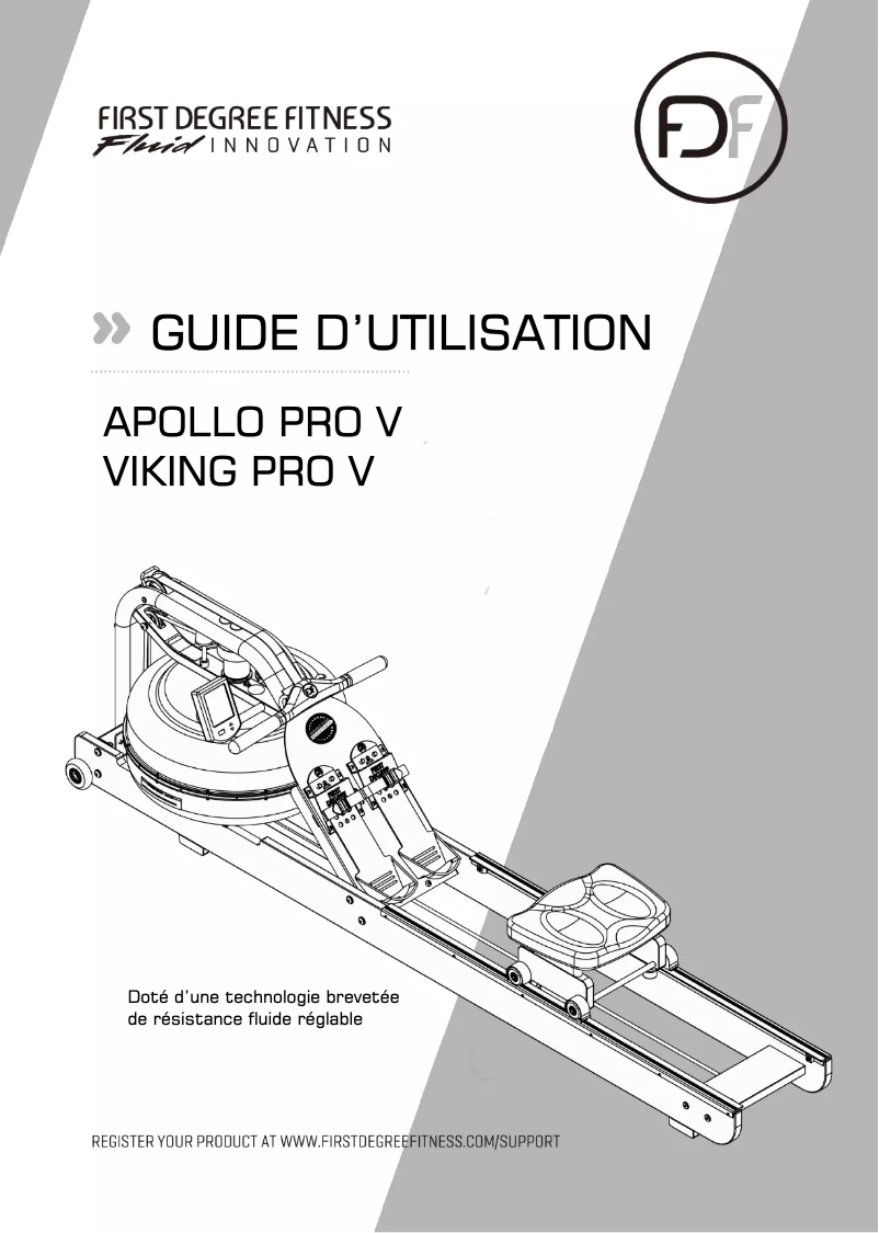 Page n°1 - Manuel utilisateur First Degree Fitness Viking Pro Plus V