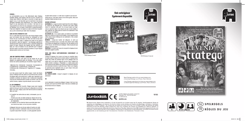 Página 1 del manual Manual de usuario Jumbo Stratego Levend