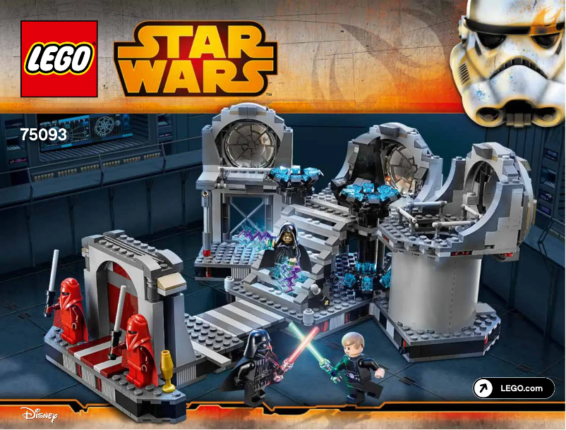 Page n°1 - Manuel utilisateur Lego Star Wars 75093