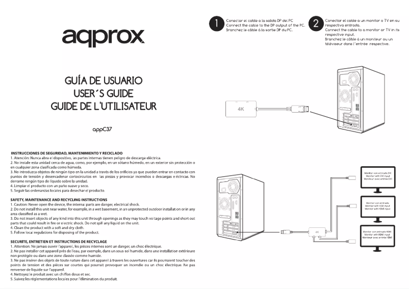 Image de la première page du manuel de l'appareil appC37