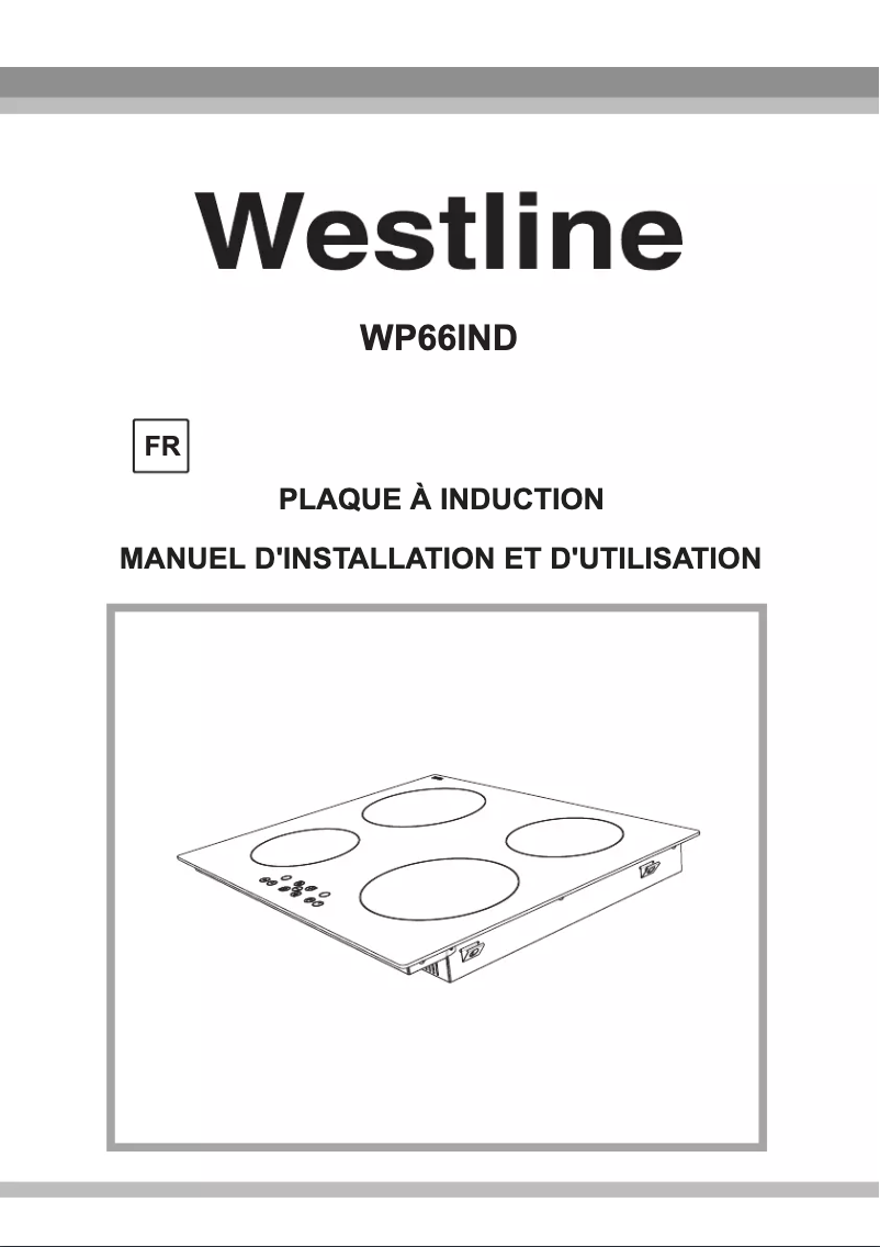 Page 1 de la notice Manuel utilisateur Westline WP66IND