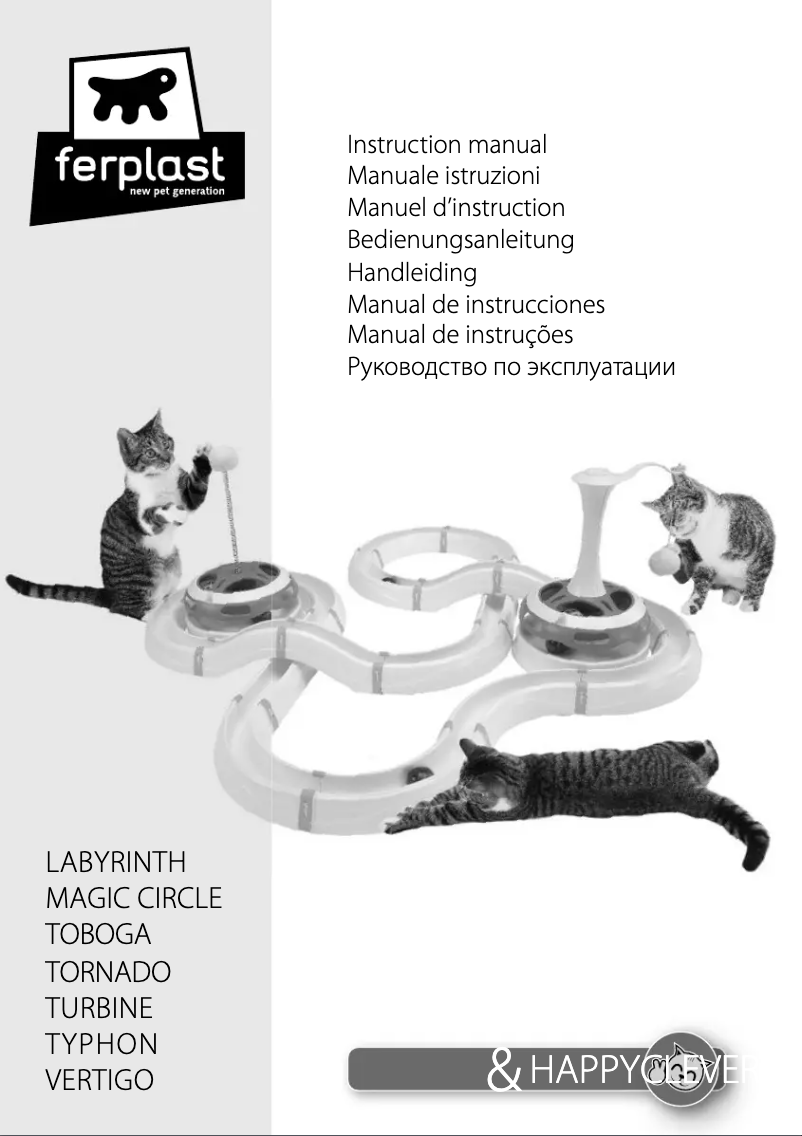 Page 1 de la notice Manuel utilisateur Ferplast Magic Circle