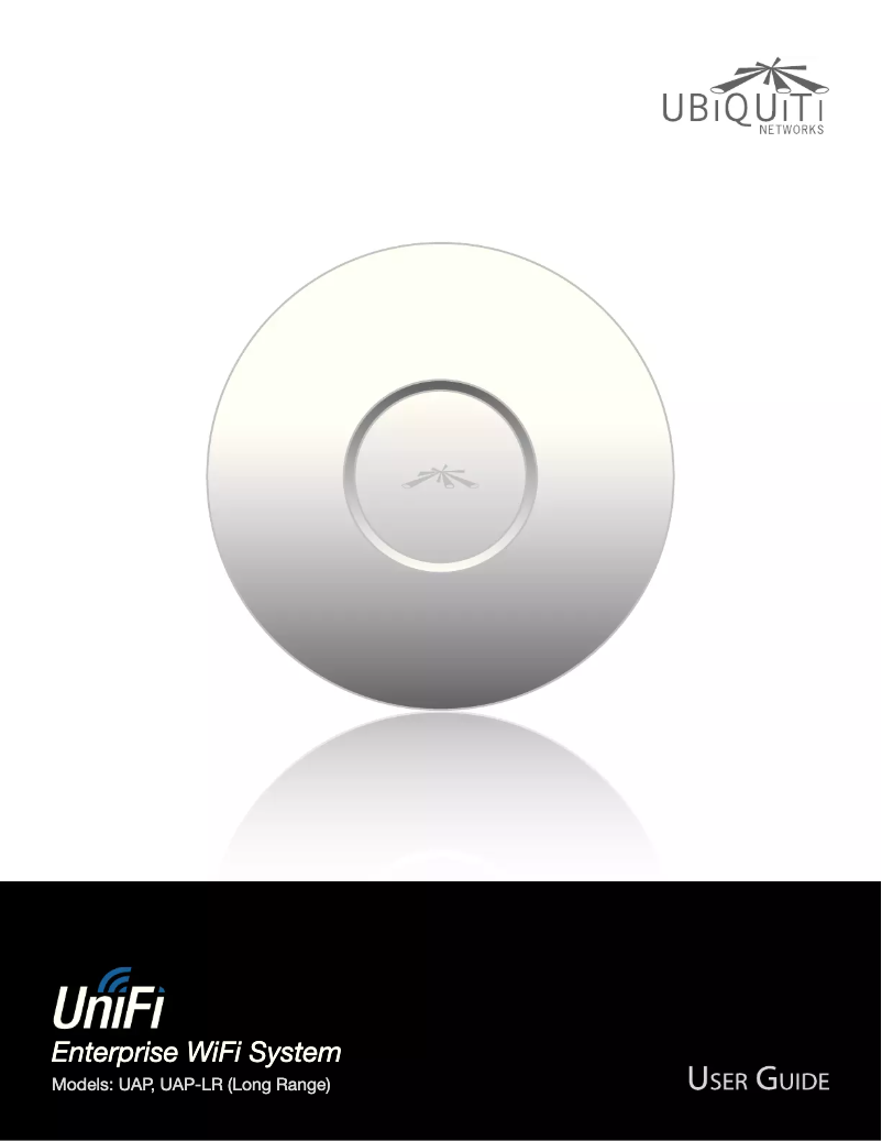 Imagen de la primera página del manual del dispositivo UAP-PRO-3