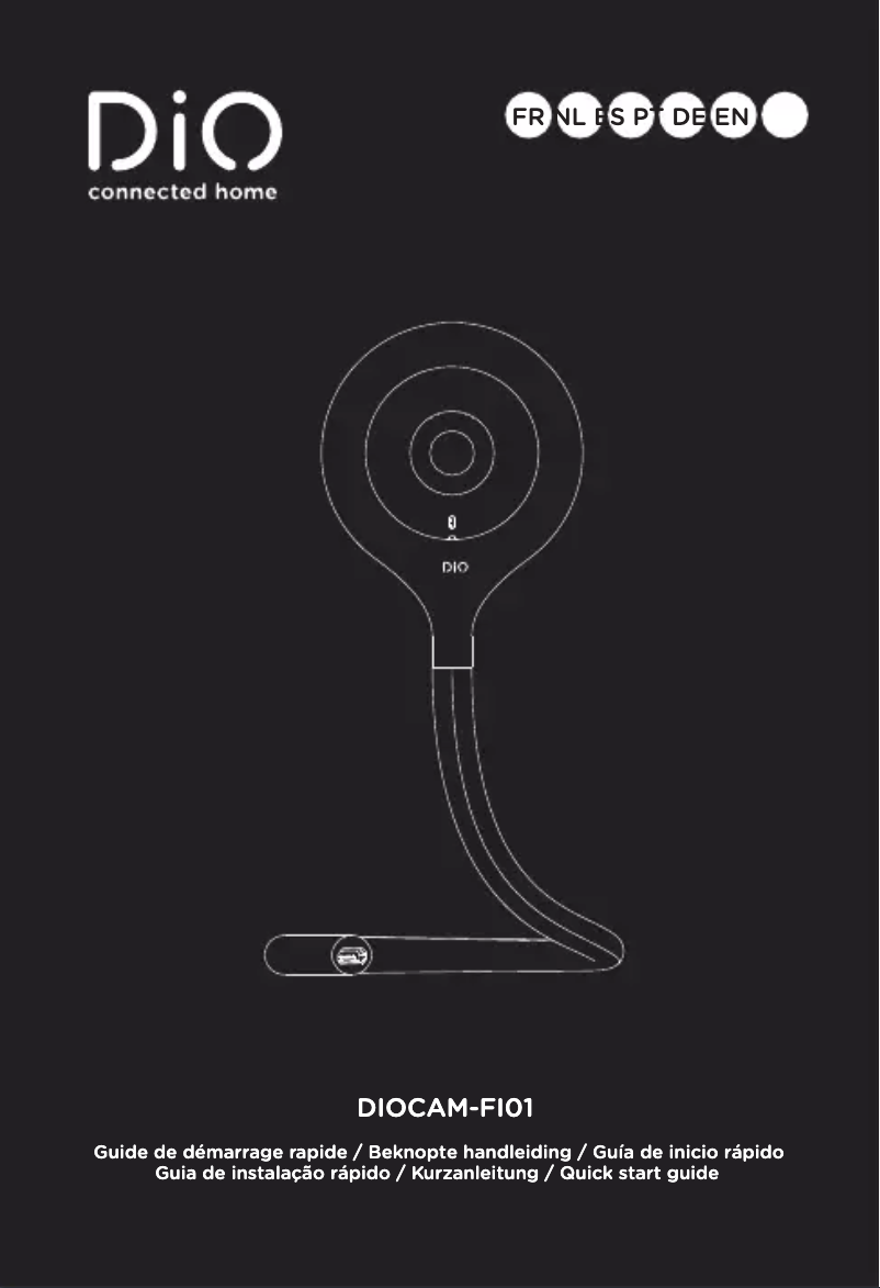 Page 1 de la notice Manuel utilisateur DiO DIOCAM-FI01