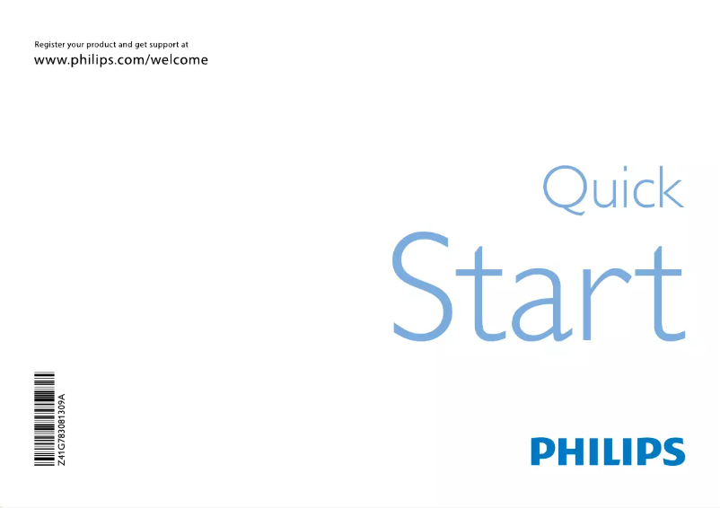 Image de la première page du manuel de l'appareil 19PFL3405