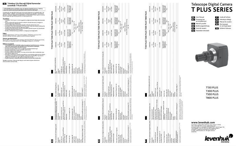 Page n°1 - Manuel utilisateur Levenhuk T800 Plus
