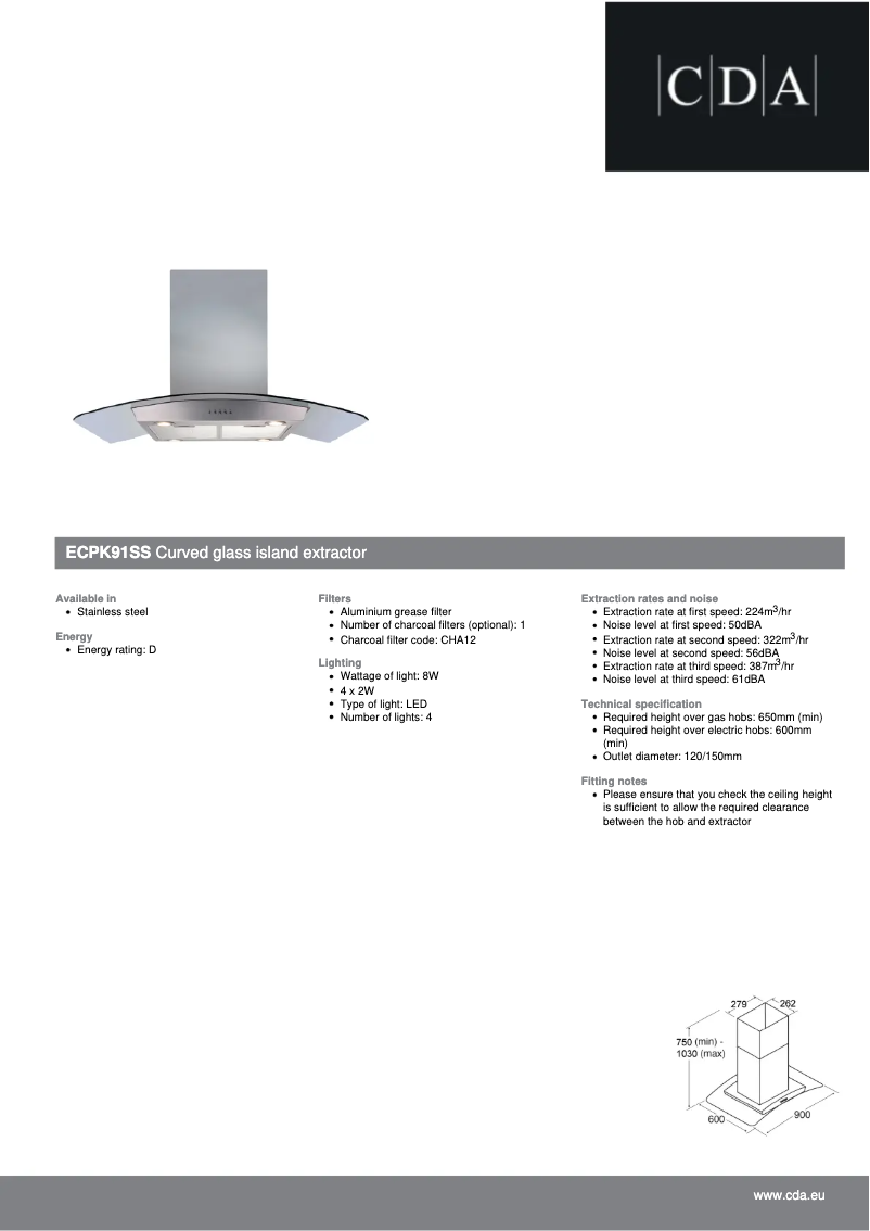 Image de la première page du manuel de l'appareil ECPK91SS
