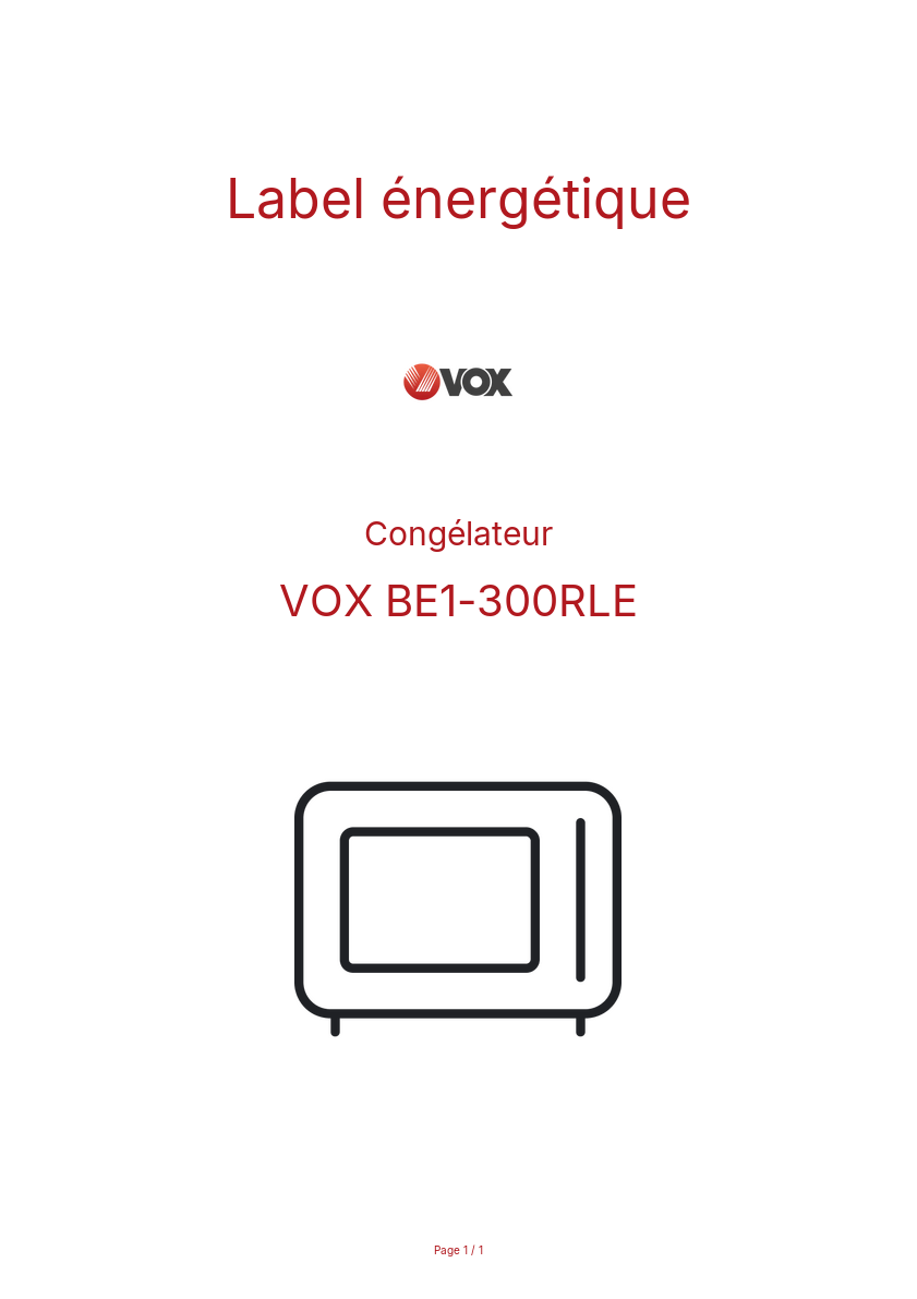 Image de la première page du manuel de l'appareil BE1-300RLE