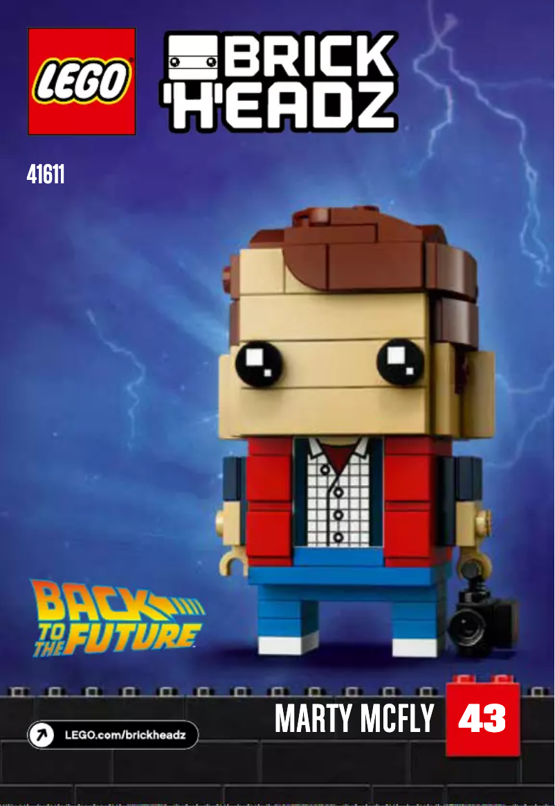 Page n°1 - Manuel utilisateur Lego Brickheadz 41611
