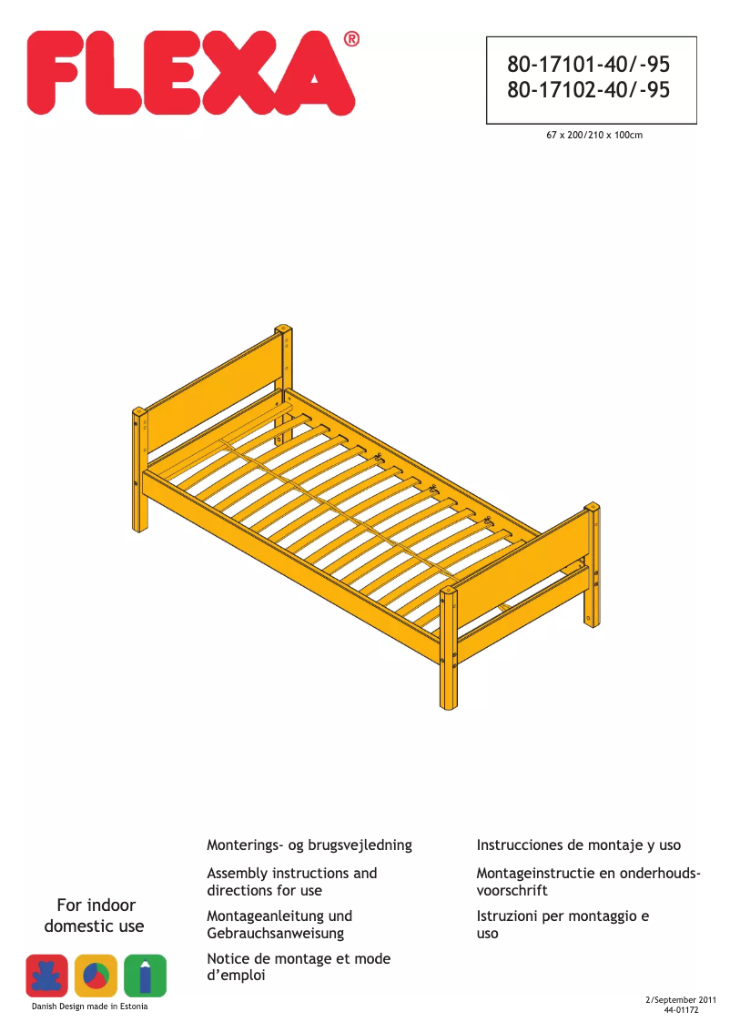 Imagen de la primera página del manual del dispositivo White
