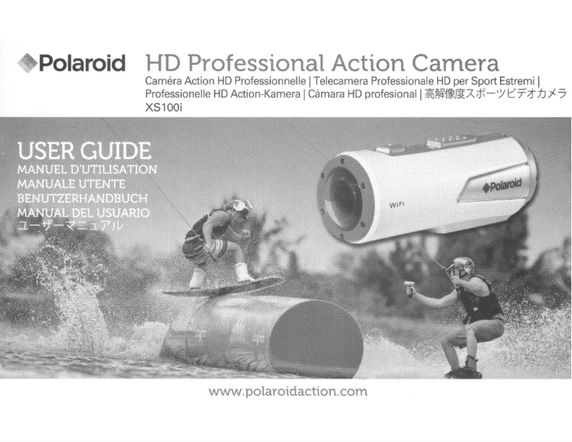 Page 1 de la notice Manuel utilisateur Polaroid XS100i