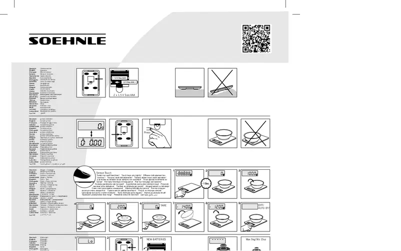 Page n°1 - Manuel utilisateur Soehnle Crazy Cook