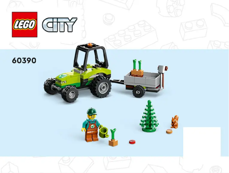 Page n°1 - Manuel utilisateur Lego City 60390