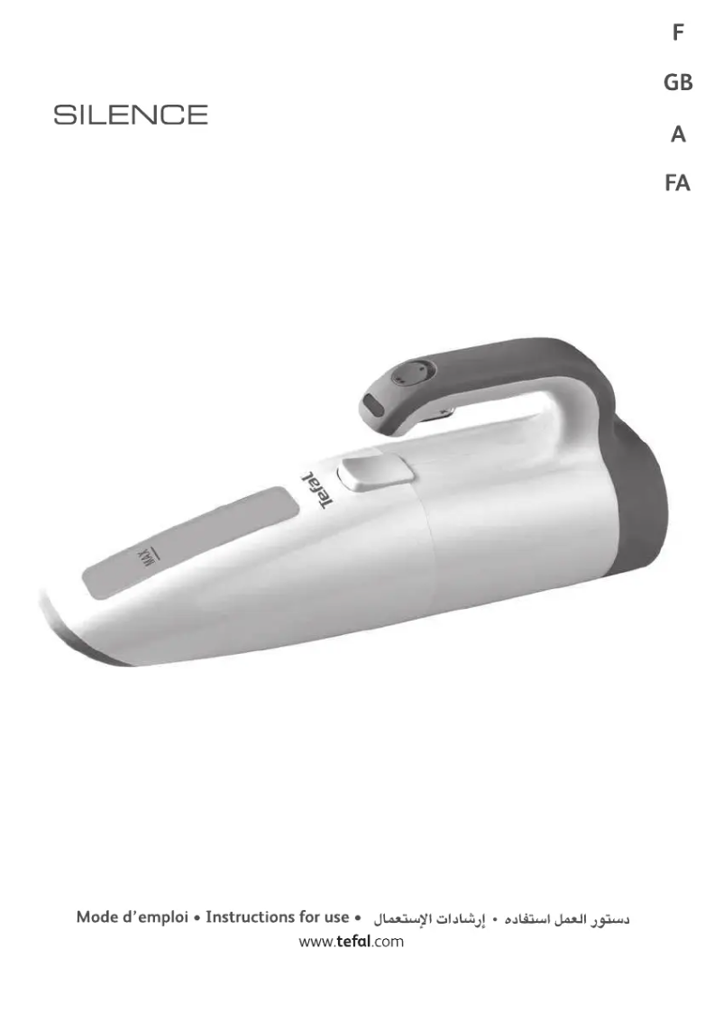 Image de la première page du manuel de l'appareil Silence Force TW4541
