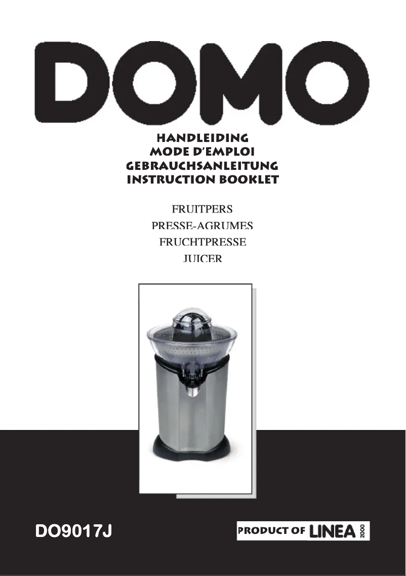 Page n°1 - Manuel utilisateur Domo DO9017J