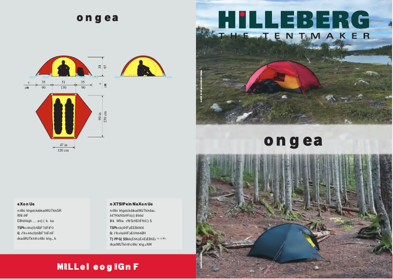 Page 1 de la notice Manuel utilisateur Hilleberg Rogen