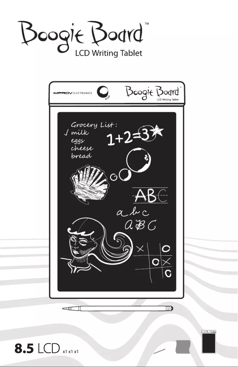 Page n°1 - Manuel utilisateur Improv Boogie Board