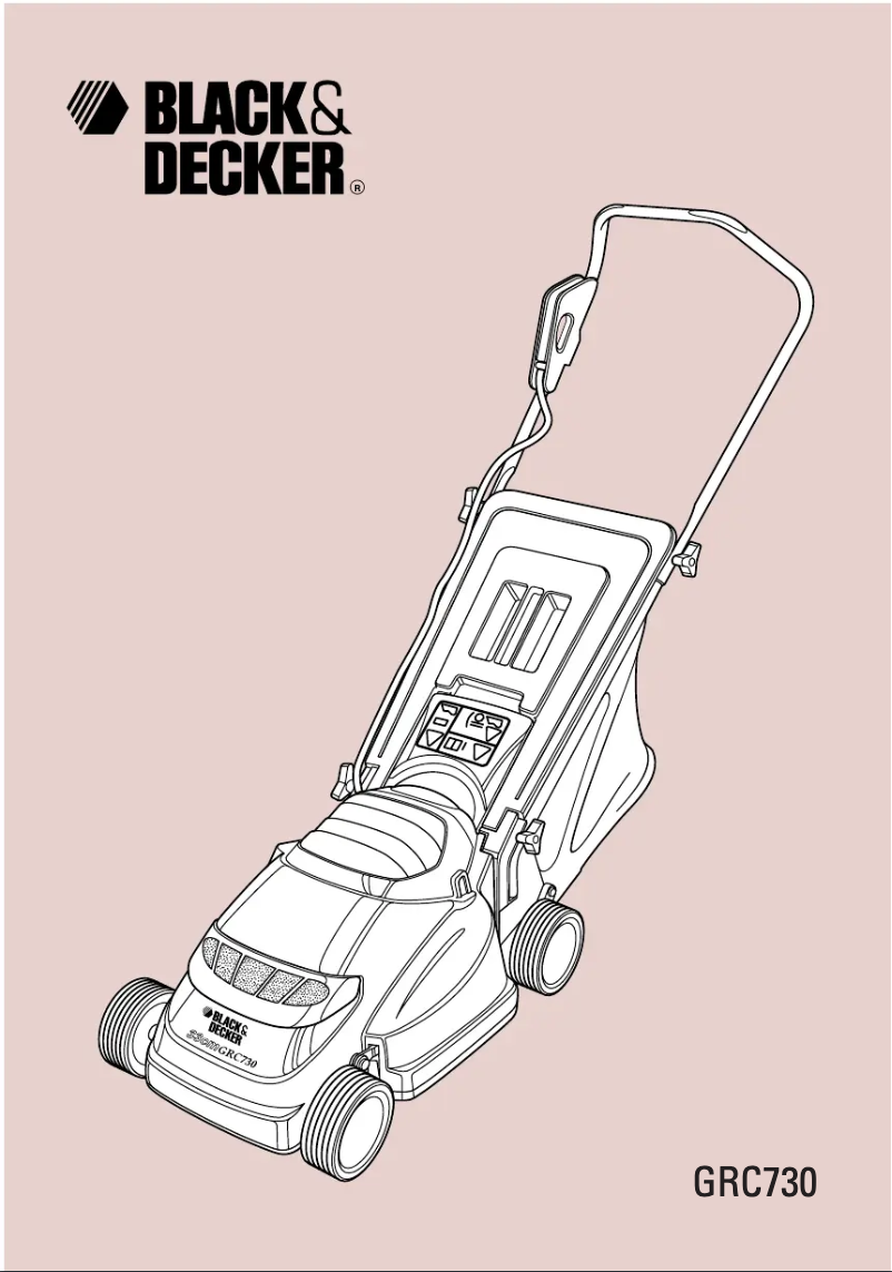 Image de la première page du manuel de l'appareil GRC730 Type 2