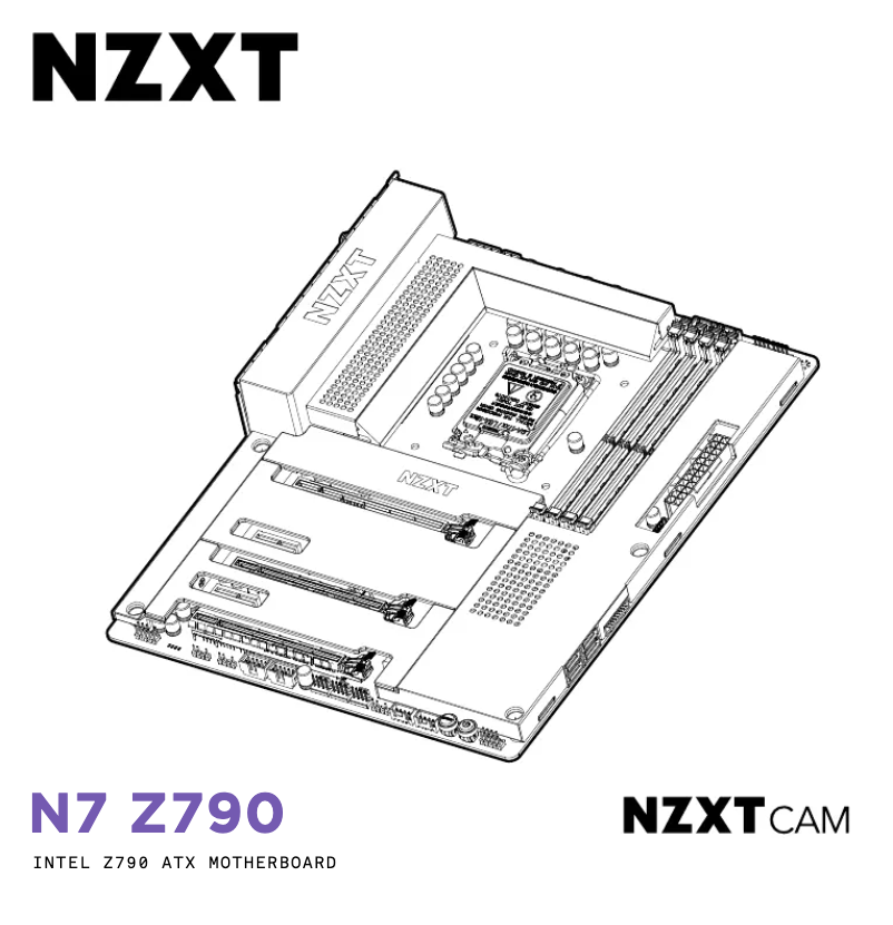 Page n°1 - Manuel utilisateur NZXT N7 Z790
