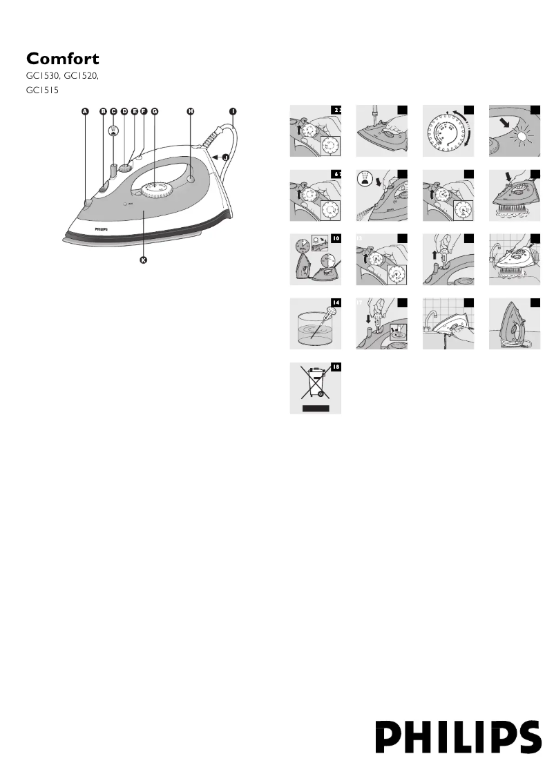 Image de la première page du manuel de l'appareil GC1520