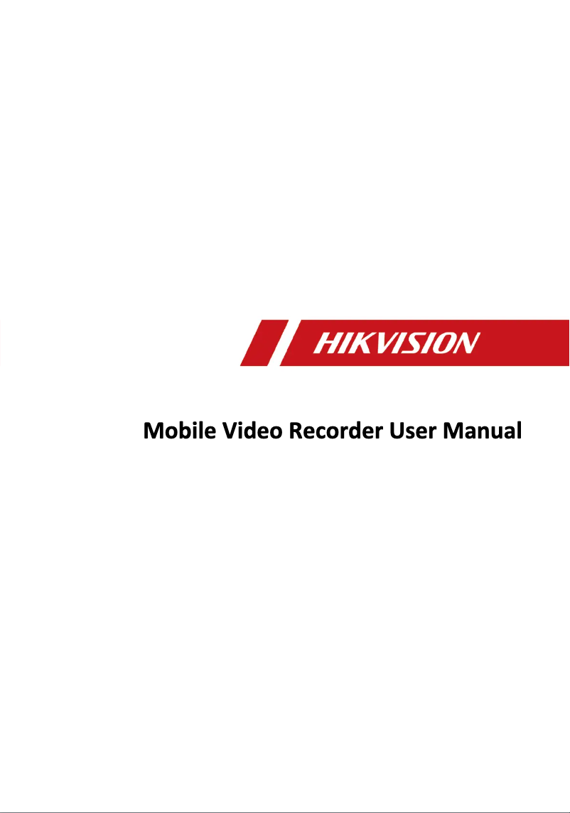 Page 1 de la notice Manuel utilisateur Hikvision DS-MP7608H
