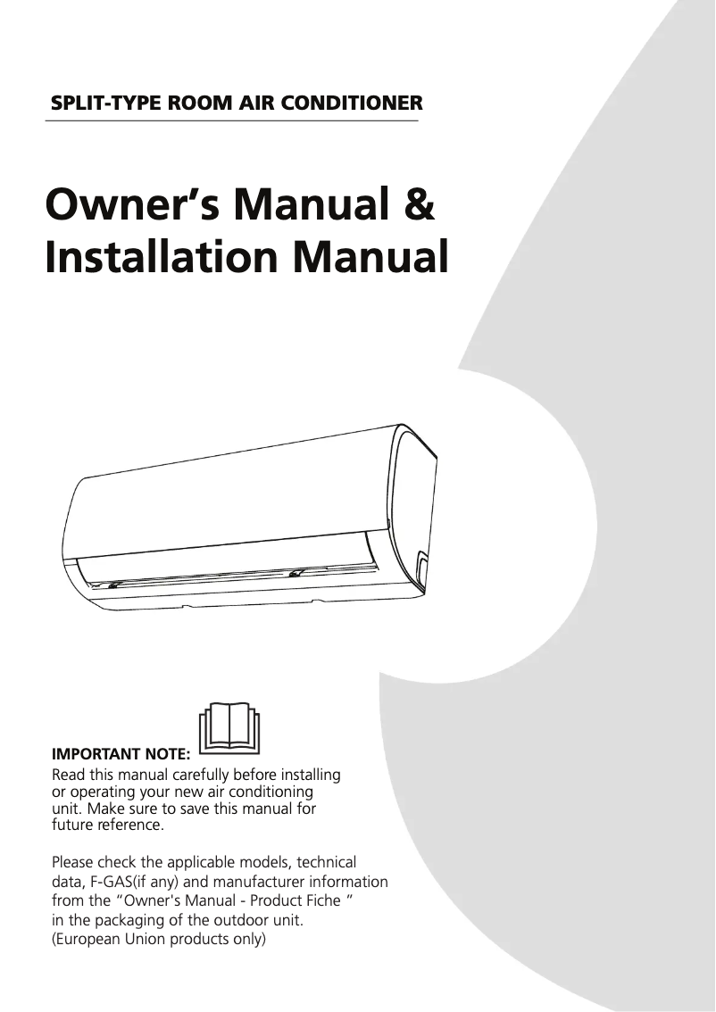 Page n°1 - Manuel utilisateur Comfee 3602E
