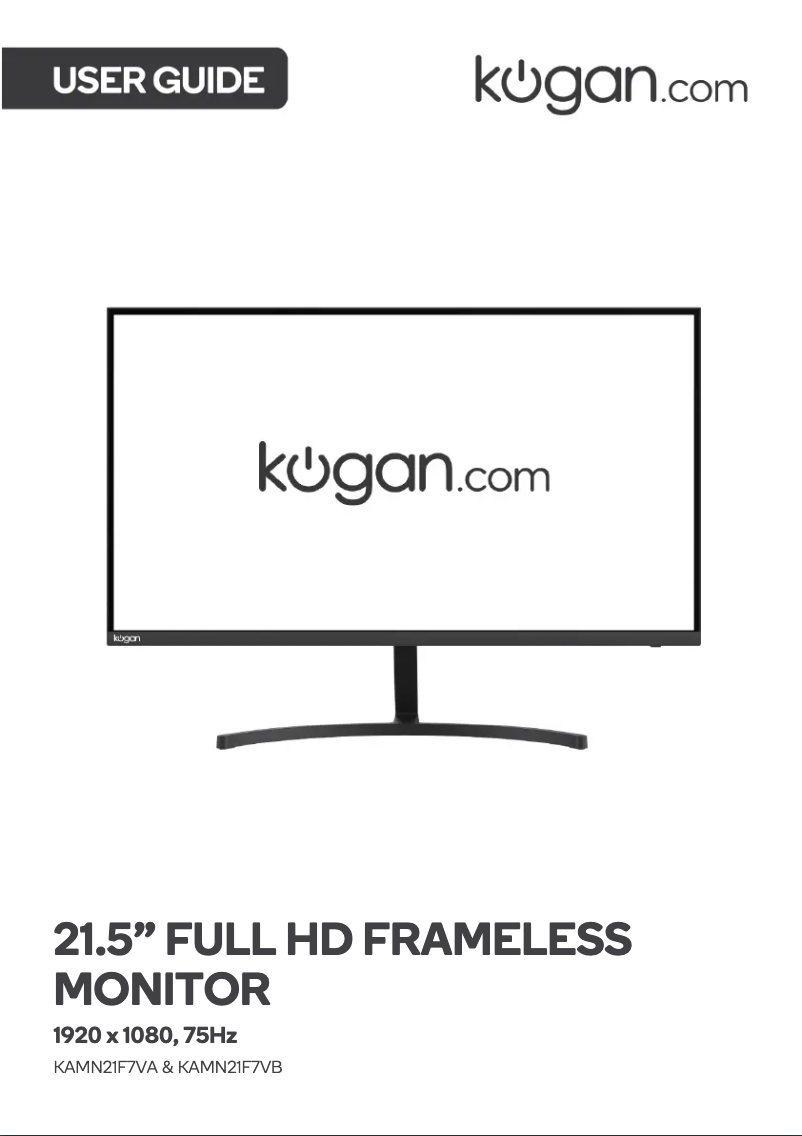 Image de la première page du manuel de l'appareil KAMN21F7VB