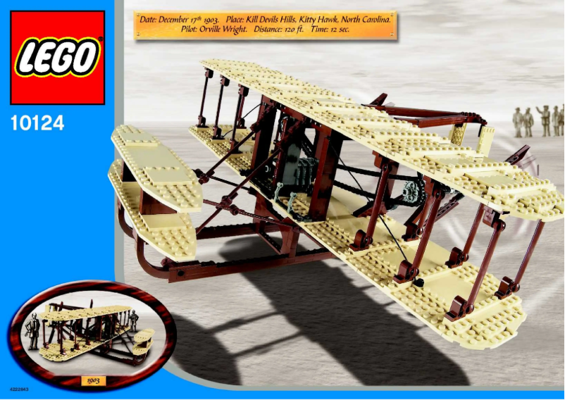 Página 1 del manual Manual de usuario Lego Wright Flyer