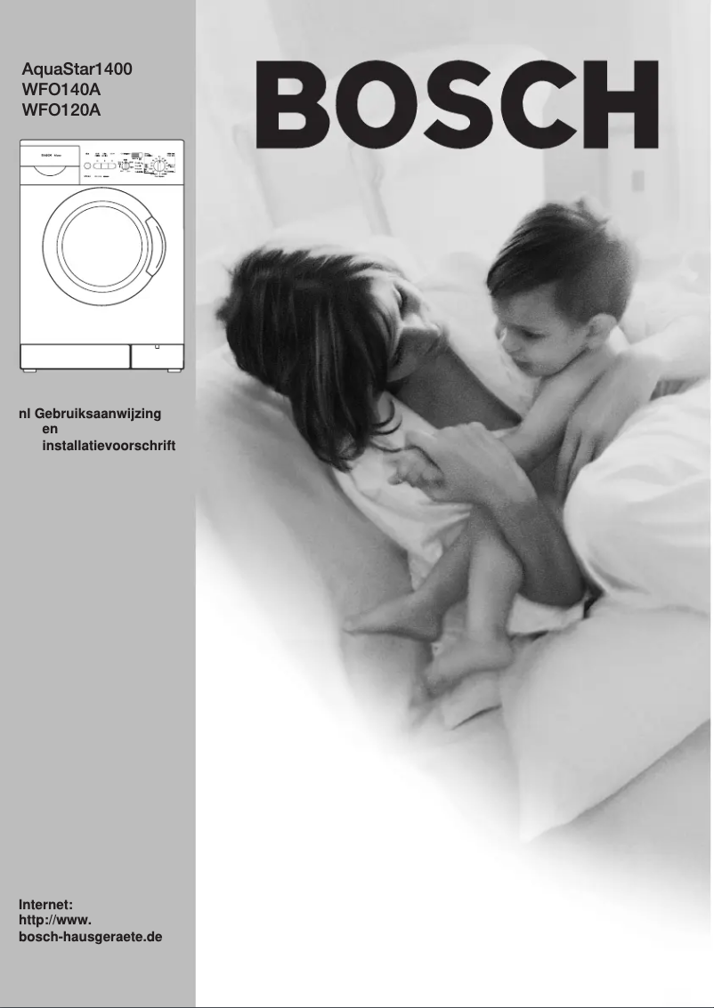 Page n°1 - Manuel utilisateur Bosch WFO120FR