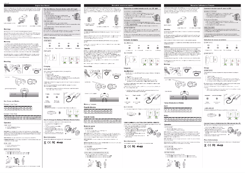 Página 1 del manual Manual de usuario Lezyne Connect Drive