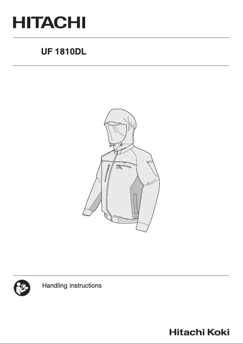 Page 1 de la notice Manuel utilisateur HiKOKI UF1810DL